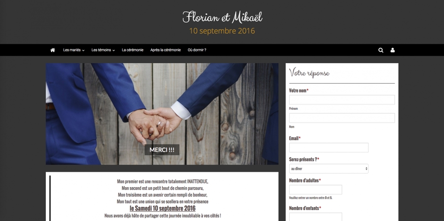 site internet mariage pri